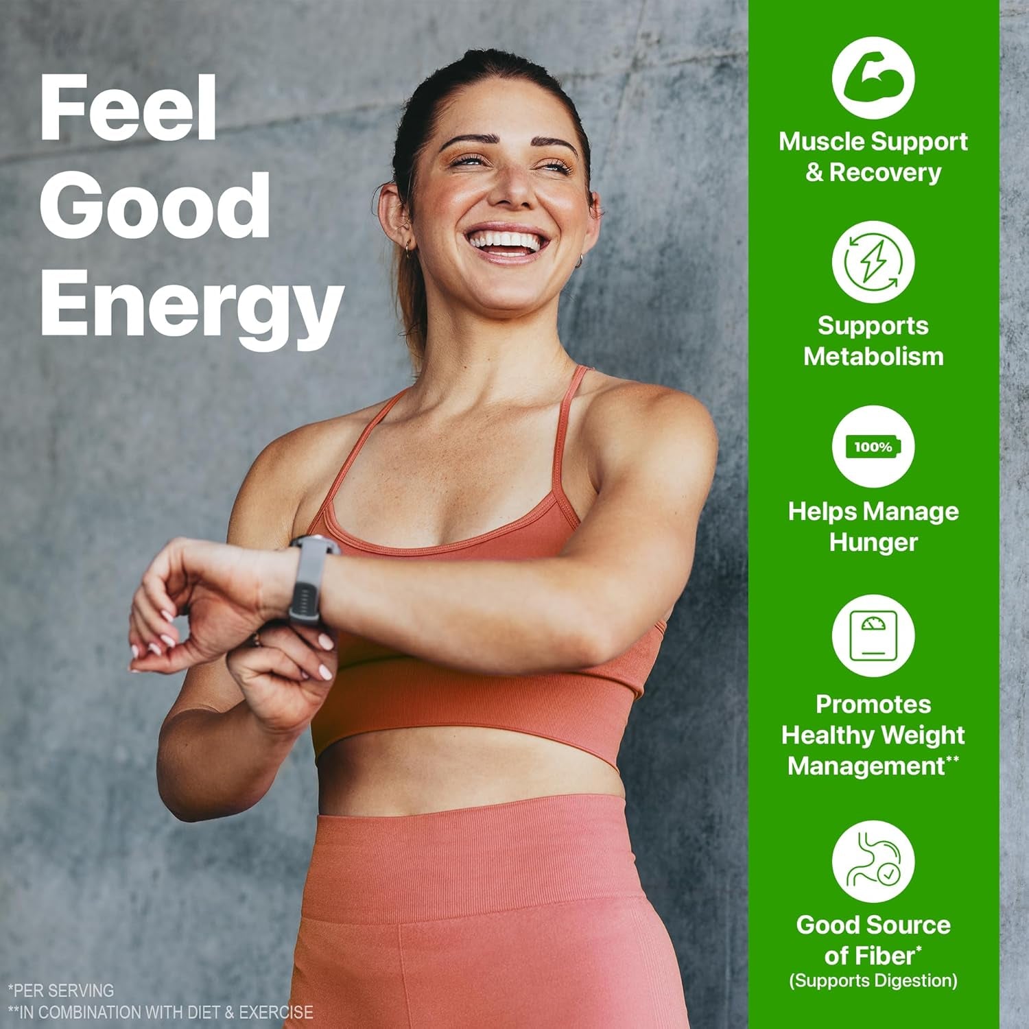 Organic Vegan Protein Powder, Creamy Chocolate Fudge - 21G Plant Protein, 6G Prebiotic Fiber, Low Net Carb, No Lactose Ingredients, No Added Sugar, Non-Gmo, for Shakes & Smoothies, 2.03 Lb